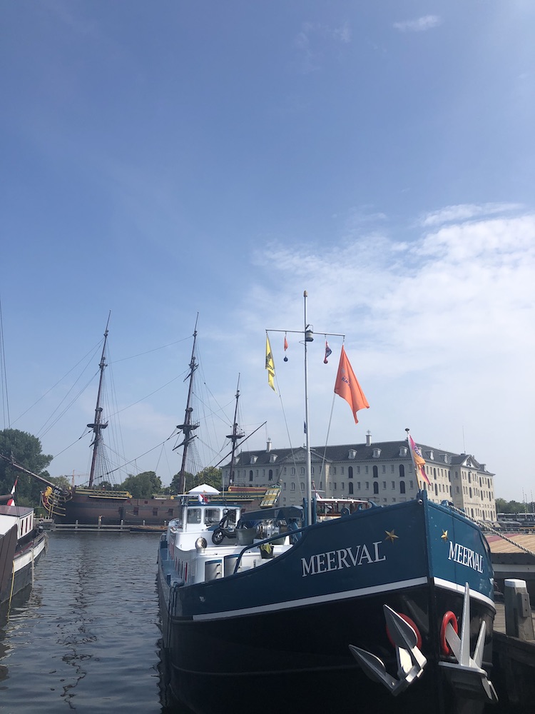 meerval aan het scheepvaartmuseum