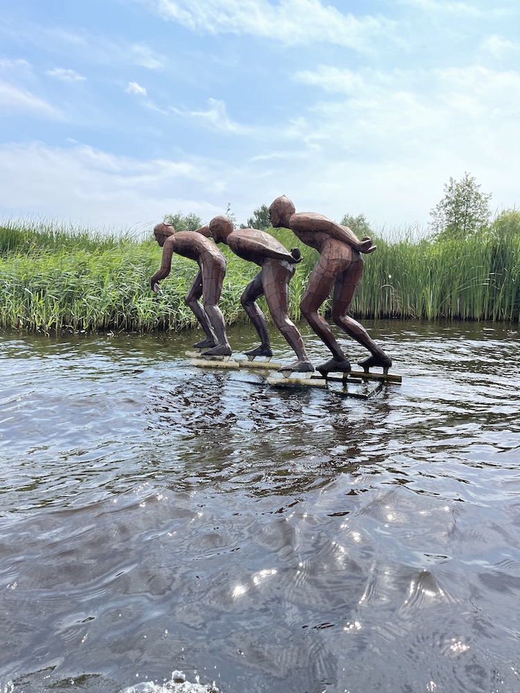 schaatsers earnewald Meerval